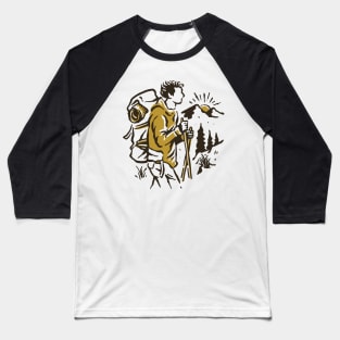 Hiker Baseball T-Shirt